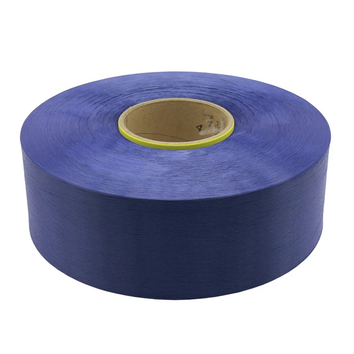 Dope Dyed Black Polyester Yarn For Sewing Thread Dope Dyed Black Polyester Yarn For Sewing Thread